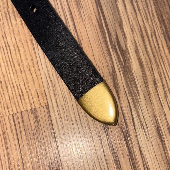 American Eagle Outfitters Black Belt with Gold Accents - Picture 5 of 5